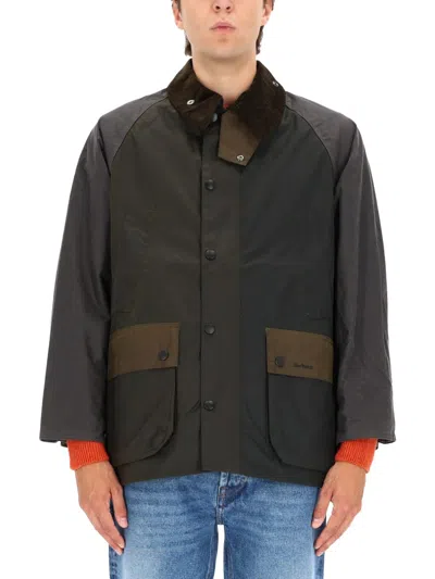 BARBOUR PATCHWORK BEDALE WAXED JACKET