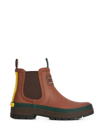 Barbour Paul Smith Loves  Chelsea Boots In Brown