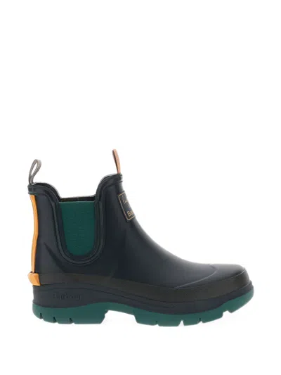 Barbour Boots Woman Color Multicolor In Blue