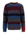 Barbour X Paul Smith Relaxed Fit Crewneck Sweater In Multi