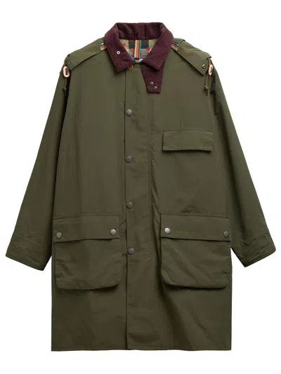 Barbour Paul Smith Loves : Casual Parka In Green