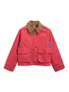 Barbour X Paul Smith Button Spey Jacket In Blue