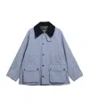 Barbour Peached Oversized Bedale Casual Jacket In Multi