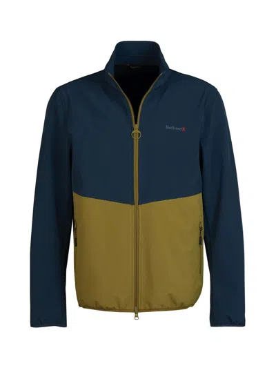 Barbour Peak Softshell Jacket In Blue