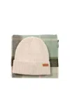 Barbour "pendle" Beanie & Scarf Set
