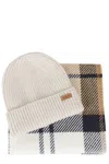 Barbour Pendle Hat And Blair Scarf Set In Multi