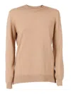 Barbour Elbow-patch Sweater In Neutral