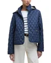 Barbour Penelope Quilted Jacket In Navy/dress