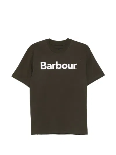 Barbour Pensford Logo-print T-shirt In Green