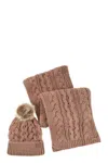 Barbour Penshaw - Hat And Scarf Set In Brown