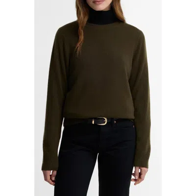 Barbour Penwood Cashmere Sweater In Green