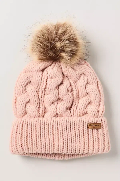 Barbour Peshaw Beanie In Pink