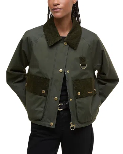 Barbour Phoebe Casual Jacket In Green