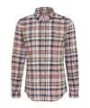 Barbour Plaid-check Cotton Shirt In Nude