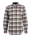 Barbour Plaid-check Pattern Cotton Shirt In Multi
