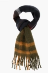 BARBOUR PLAID MOTIF ISLA SCARF WITH FRINGES