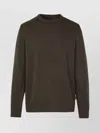 Barbour Plaid Pattern Wool Hoodie With Green Elbow Patches In Green