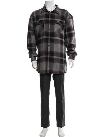 Pre-owned Barbour Plaid Print Jacket In Multicolor