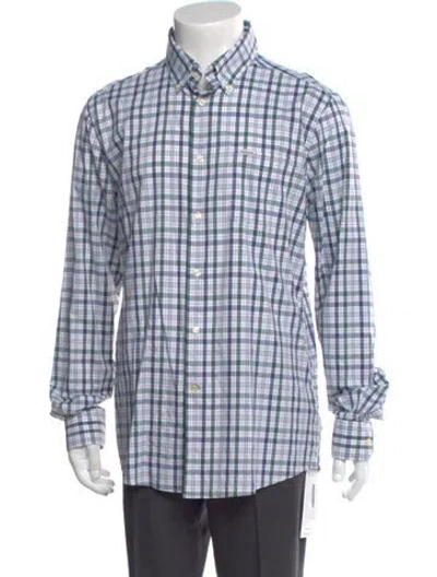 Pre-owned Barbour Plaid Print Long Sleeve Shirt In Multi
