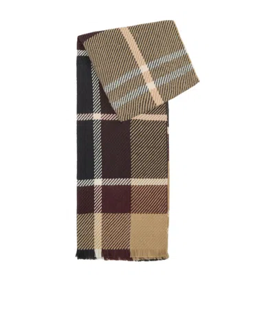 Barbour Plaid Scarf In Multi