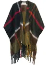 Barbour Isla Cape In Red