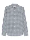 Barbour Finkle Tailored Shirt Shirts Blue In White