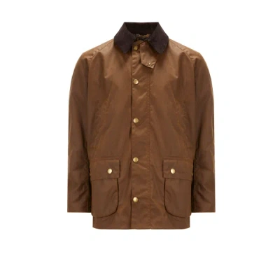 Barbour Plain Jacket In Brown