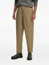 Barbour Pleated Trousers In Neutral