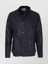 Barbour Pockets Collar Padded Regular In Blue
