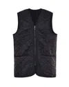 Barbour Polarquilt Quilted Vest In Black