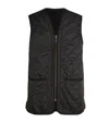 Barbour Quilted Reversible Waistcoat In Black