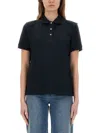 Barbour Polo "bowford" Short Sleeves In Blue