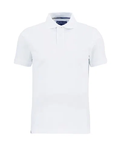 Barbour Polo Men White