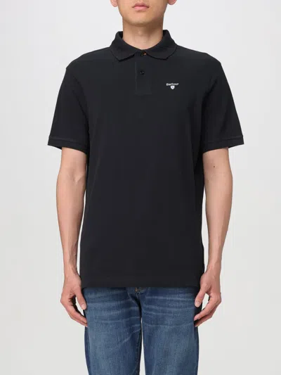 BARBOUR POLO SHIRT BARBOUR MEN COLOR BLACK,F29094002