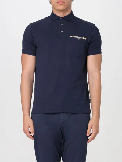 Barbour Polo Shirt  Men In Blue