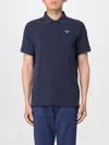 Barbour Blue Polo In Blau