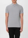 Barbour Polo Shirt  Men Color Grey In Grau