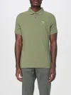 Barbour Polo Shirt  Men Color Moss Green