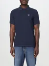 Barbour Polo Shirt  Men Color Navy In Blue