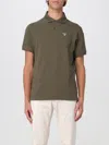 Barbour Embroidered Logo Polo Sports In Green