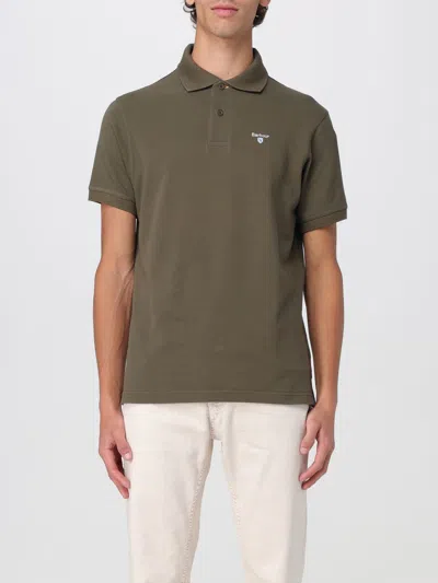 BARBOUR POLO SHIRT BARBOUR MEN COLOR OLIVE,G74994048