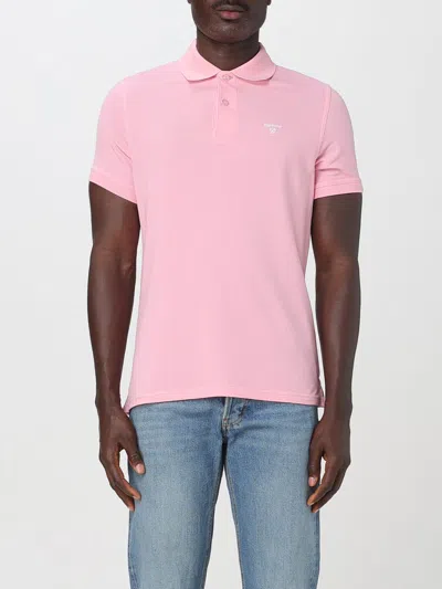 Barbour Polo Shirt  Men Color Pink