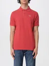 Barbour Polo Shirt  Men Color Red In Multi