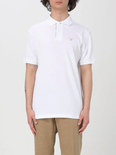 BARBOUR POLO SHIRT BARBOUR MEN COLOR WHITE,F29094001