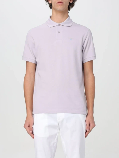 Barbour Polo Shirt  Men Color Wisteria In Wisteria
