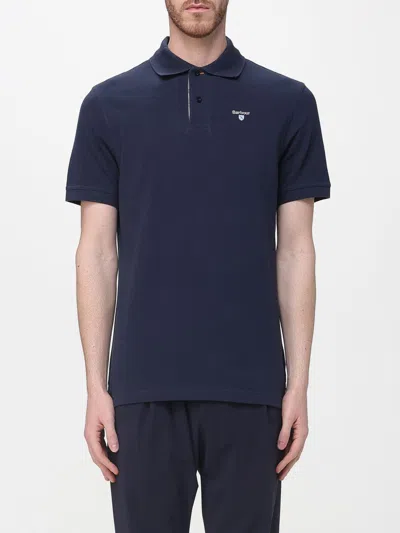 Barbour Polo Shirt Men  In Blue