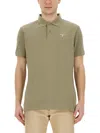 BARBOUR POLO WITH LOGO