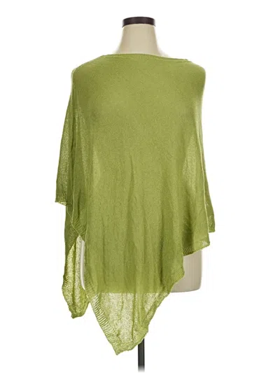 Pre-owned Barbour Poncho In Green