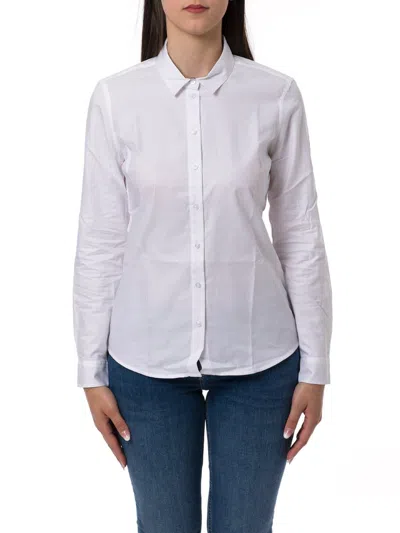 Barbour Poplin Buttoned Shirt In White