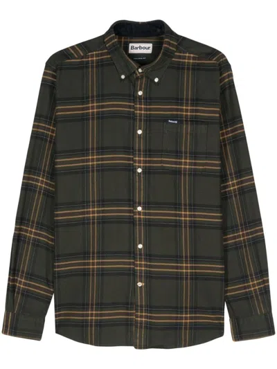 BARBOUR 'PORTDOWN' SHIRT WITH TARTAN PATTERN